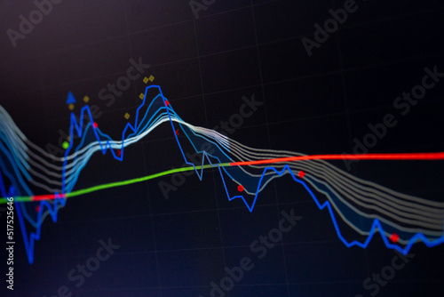 Various type of financial and investment in Bond market. i.e. ETFs, bonds, stocks, crypto currency Sustainable portfolio management, long term wealth management with risk diversification concept.