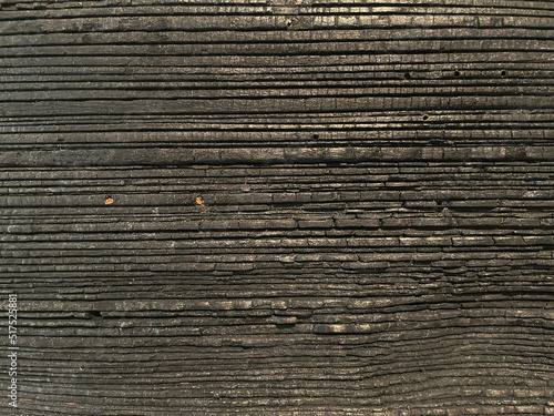 Verkohltes verbranntes Holz, Hintergrund