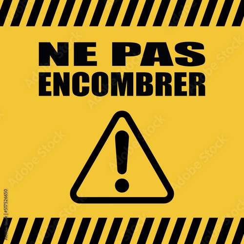 Logo ne pas encombrer.