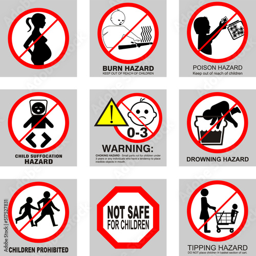 Child Safety and Hazard Labels