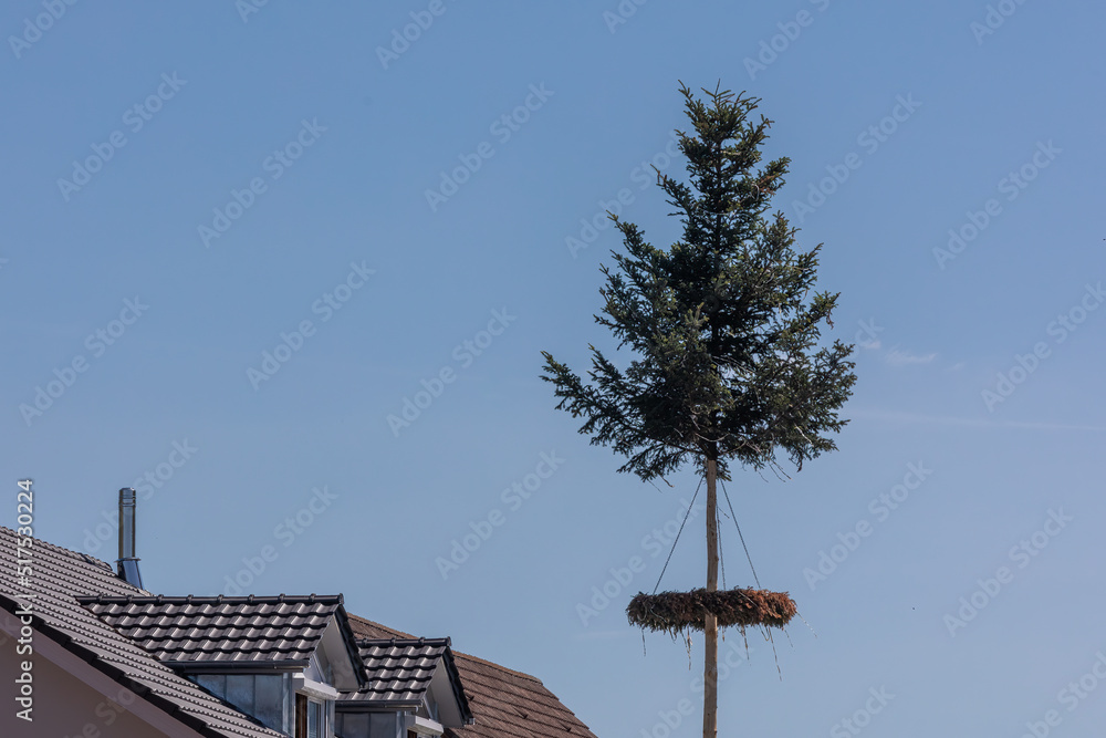 Topping out - Richtfest Tradition - Roofing ceremony or build celebration in Germany Topping out - Richtfest Tradition - Roofing ceremony or build celebration in Germany
