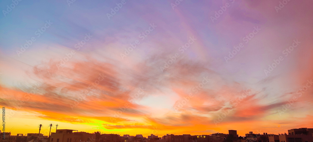 Colorful Sky at Sunset