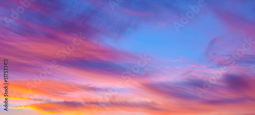 Colorful Sky at Sunset