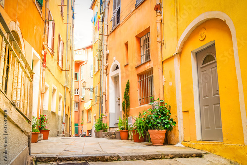 Fototapeta Naklejka Na Ścianę i Meble -  old town of Nice, France