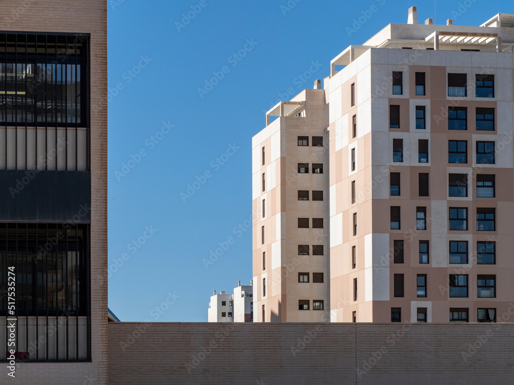 Obraz premium Rascacielos modernos en Málaga capital