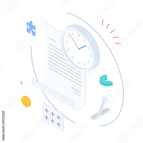 E-mail, mail, letter, ad, send, write, document, correspondence, envelope. Isometric vector illustration flat design isolated. Outline, linear style, line art, editable stroke.