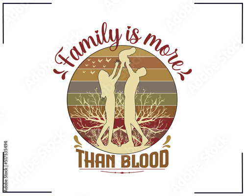 Vector family reunion tshirt design
