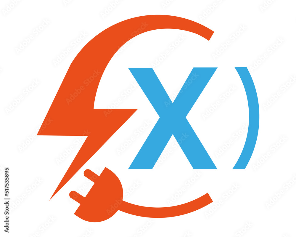 X modern Logo vector icon template X modern Logo vector icon template