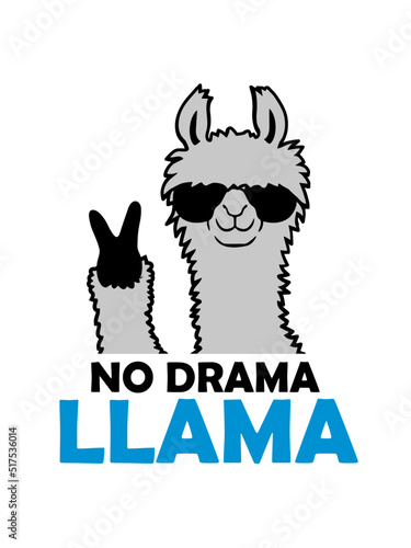 Zitat No Drama Llama 