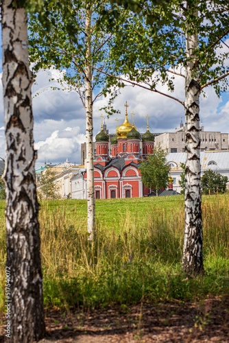 Photography church in the park moscow