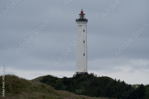 Lyngvig Fyr  Hvide Sande  in danmark  lighthouse
