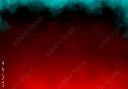 Abstract background of colorful smoke. Trendy design for banners, posters, backgrounds. Colorful clouds. 