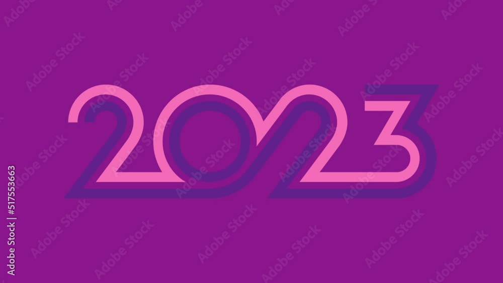 bright juicy modern numbers 2023 on a bright contrasting background. Change background and color. 4K animation for the holiday of the new year 2023.
bright juicy modern numbers 2023 on a bright contrasting background. Change background and color. 4K animation for the holiday of the new year 2023.