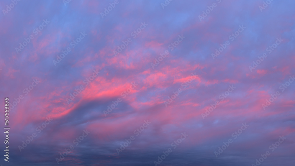 Obraz premium Beautiful sky sunset as background