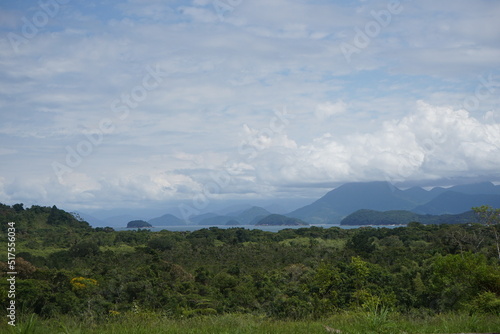 clouds over the mountains