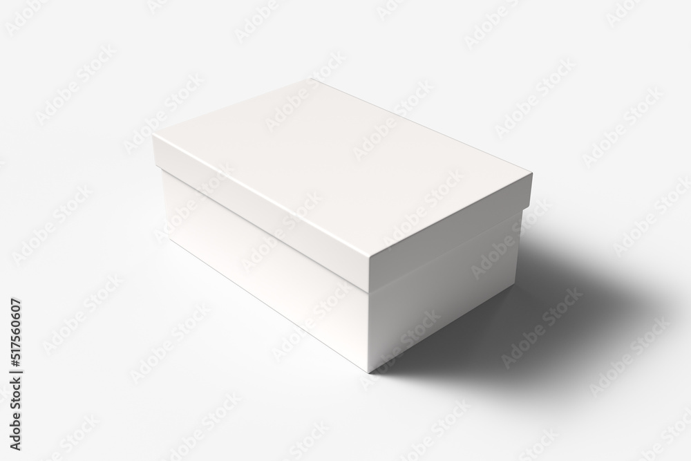 white box isolated on white white box isolated on white