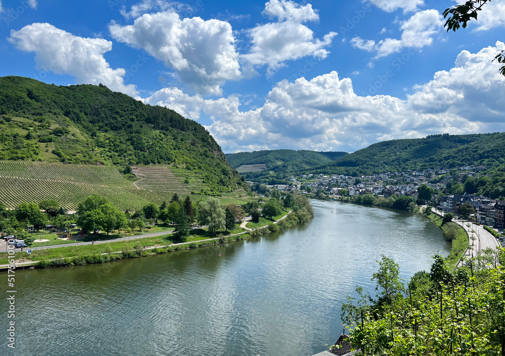 Germany Moselle valley nature landscape river landscape