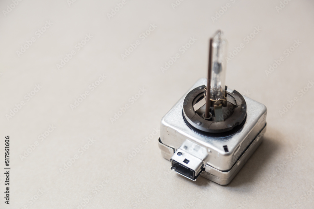 Xenon lamp for cars; automotive and transportation theme Xenon lamp for cars; automotive and transportation theme