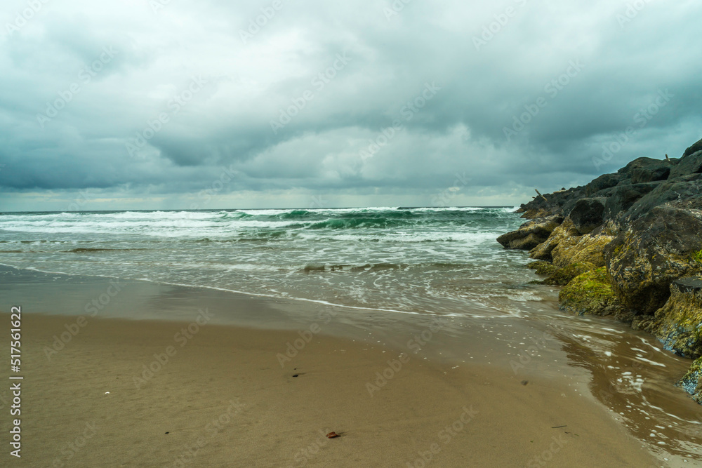 Rockaway Beach in Tillamook County, Oregon