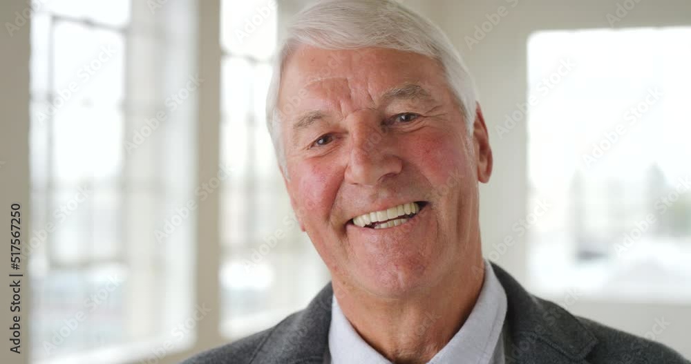 Closeup portrait of a senior man smiling and laughing alone. Face of a cheerful and joyful retired man looking confident and happy. Headshot of a mature male showing his bright white smile and teeth Closeup portrait of a senior man smiling and laughing alone. Face of a cheerful and joyful retired man looking confident and happy. Headshot of a mature male showing his bright white smile and teeth