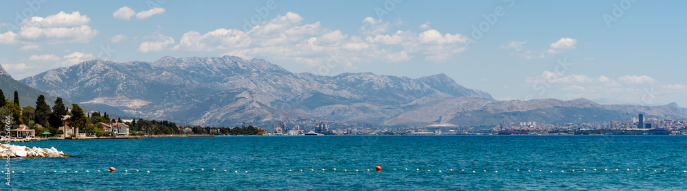 Panorama of the city of Split - Dalmatia - Croatia