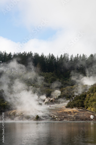 Natural Geothermal Activity in New Zealand, © The Whyte Stock
