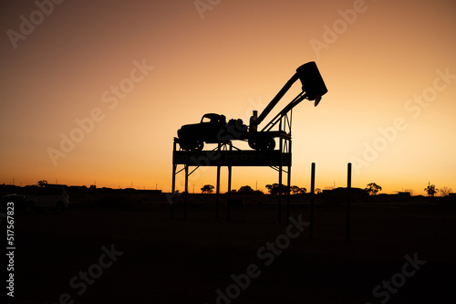 entrance to coober pedy