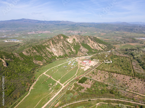 Aerial view of Kozhuh Mountain, Bulgaria