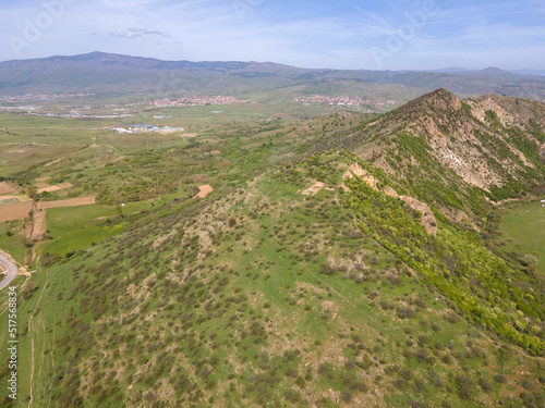 Aerial view of Kozhuh Mountain, Bulgaria