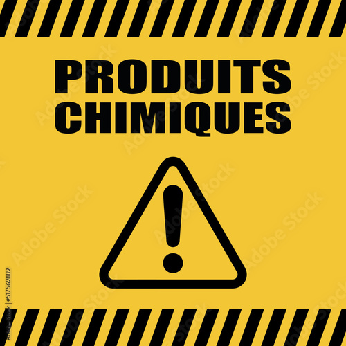 Logo produits chimiques.