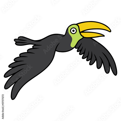 illustration of a flying bird © Farra