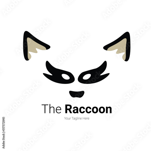The Raccoon Logo Animal, sustaible use for petshop, brand product, logo, t shirt, e sport, coffe business, animal logo and others