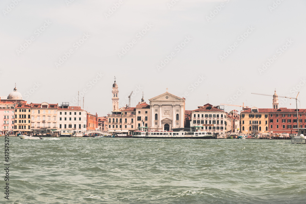 Streets and canals in Venice
