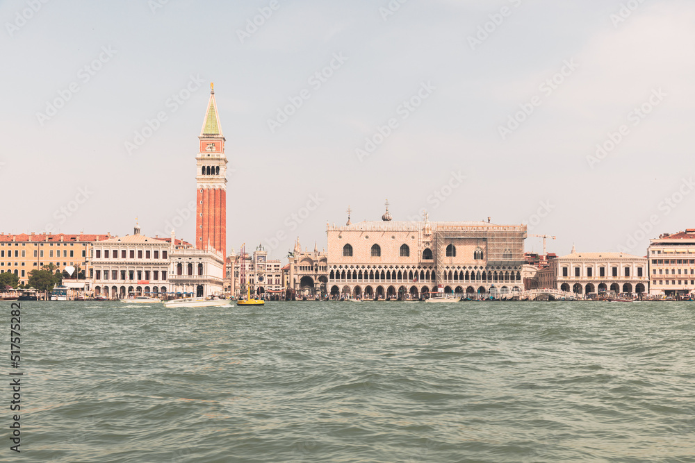 Streets and canals in Venice