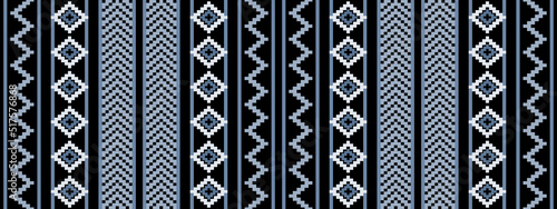 Traditional tribal or Modern native ikat pattern. Geometric ethnic background for pattern seamless design or wallpaper.