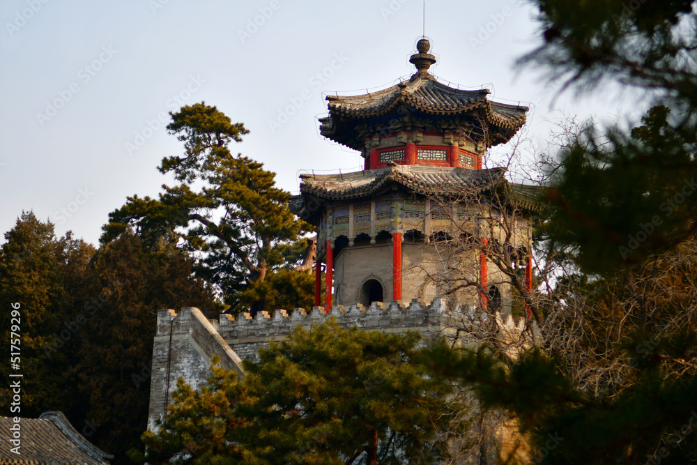a traditional Chinese ancient building, Beijing, China a traditional Chinese ancient building, Beijing, China