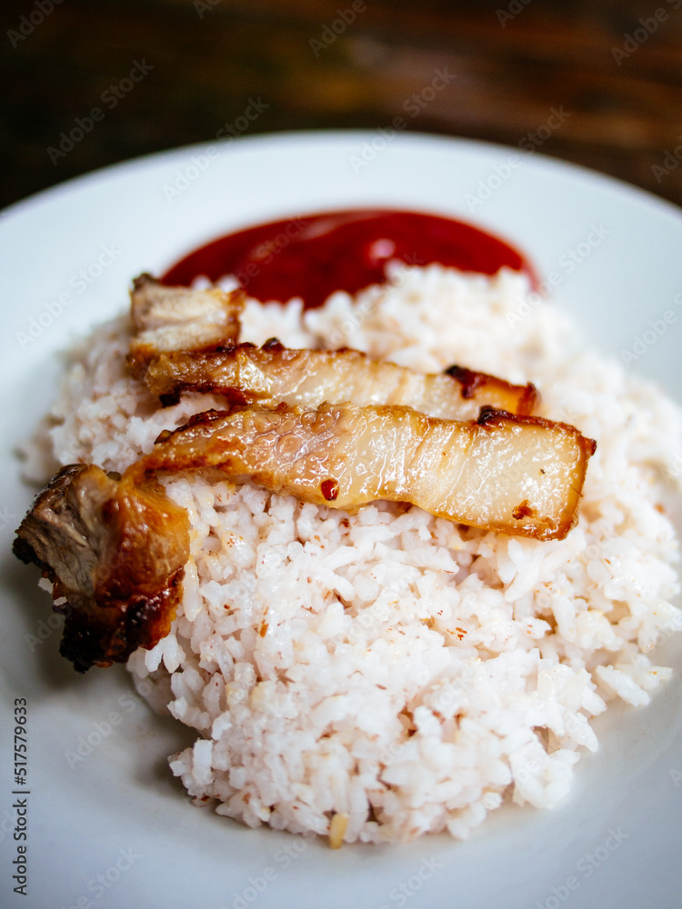 Grilled Crispy Pork Belly