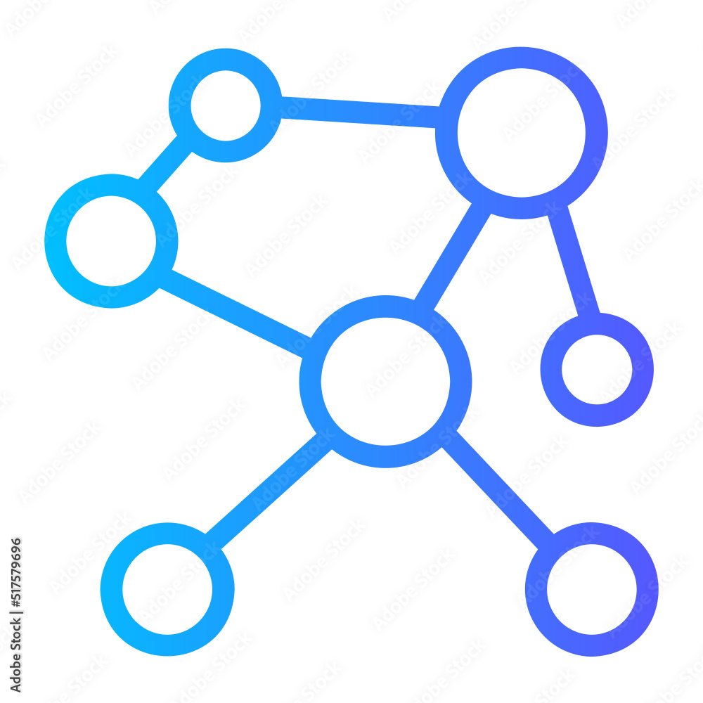 neuron gradient icon neuron gradient icon