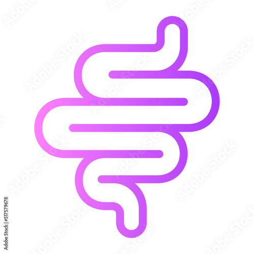 intestine gradient icon