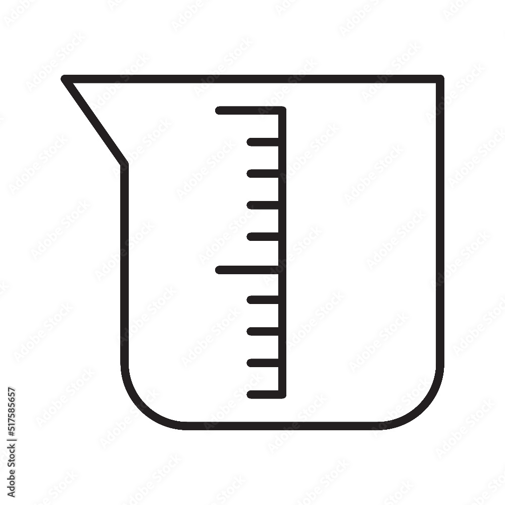 beaker line icon beaker line icon