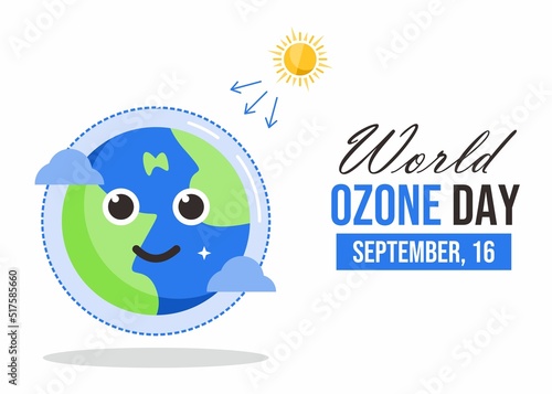 World ozone day illustration 