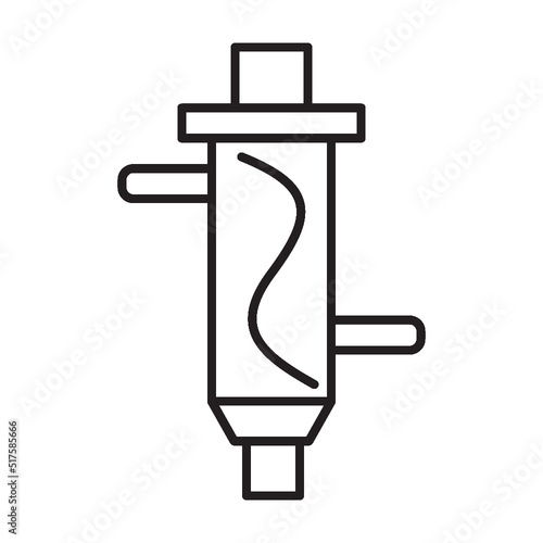 condenser line icon