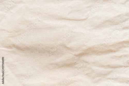 Foto Cotton Muslin Fabric Textile Unbleached Background.