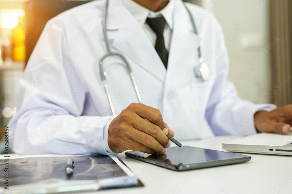 Medical Healthcare Research and Development Concept. doctor hand using medical interface icon Medical Healthcare Research and Development Concept. doctor hand using medical interface icon