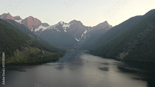 Aerial shot of Jones Lake photo