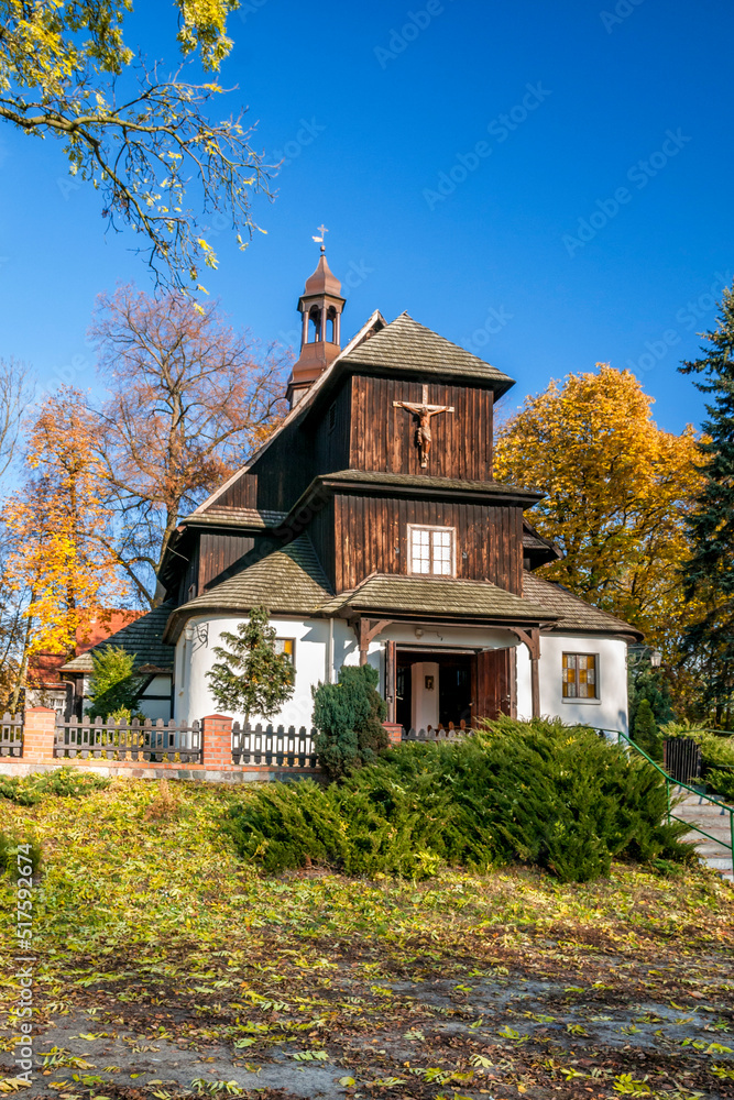 Fototapeta premium Church of Saint Mary Magdalene in Sośnica