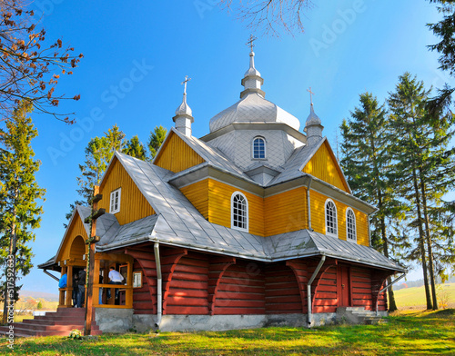 Church of the Ascension of Christ in Gladyszow, Lesser Poland Voivodeship.
