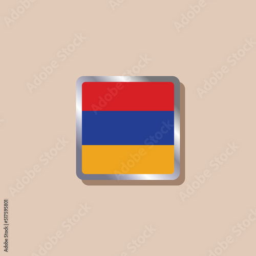 Free Download Illustration of Armenia flag Template - GFXLoad