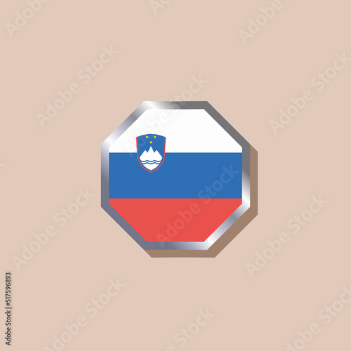 Free Download Illustration of Slovenia flag Template - GFXLoad