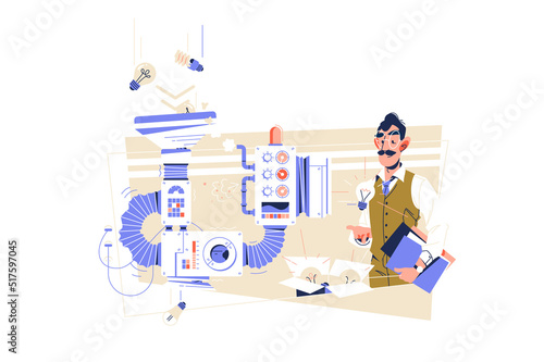 Scientist created machine to filter idea